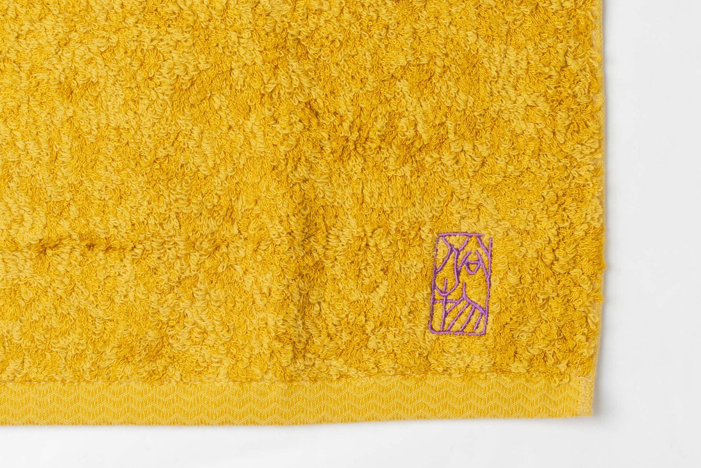 「俗物」刺繍入りオーガニックタオル