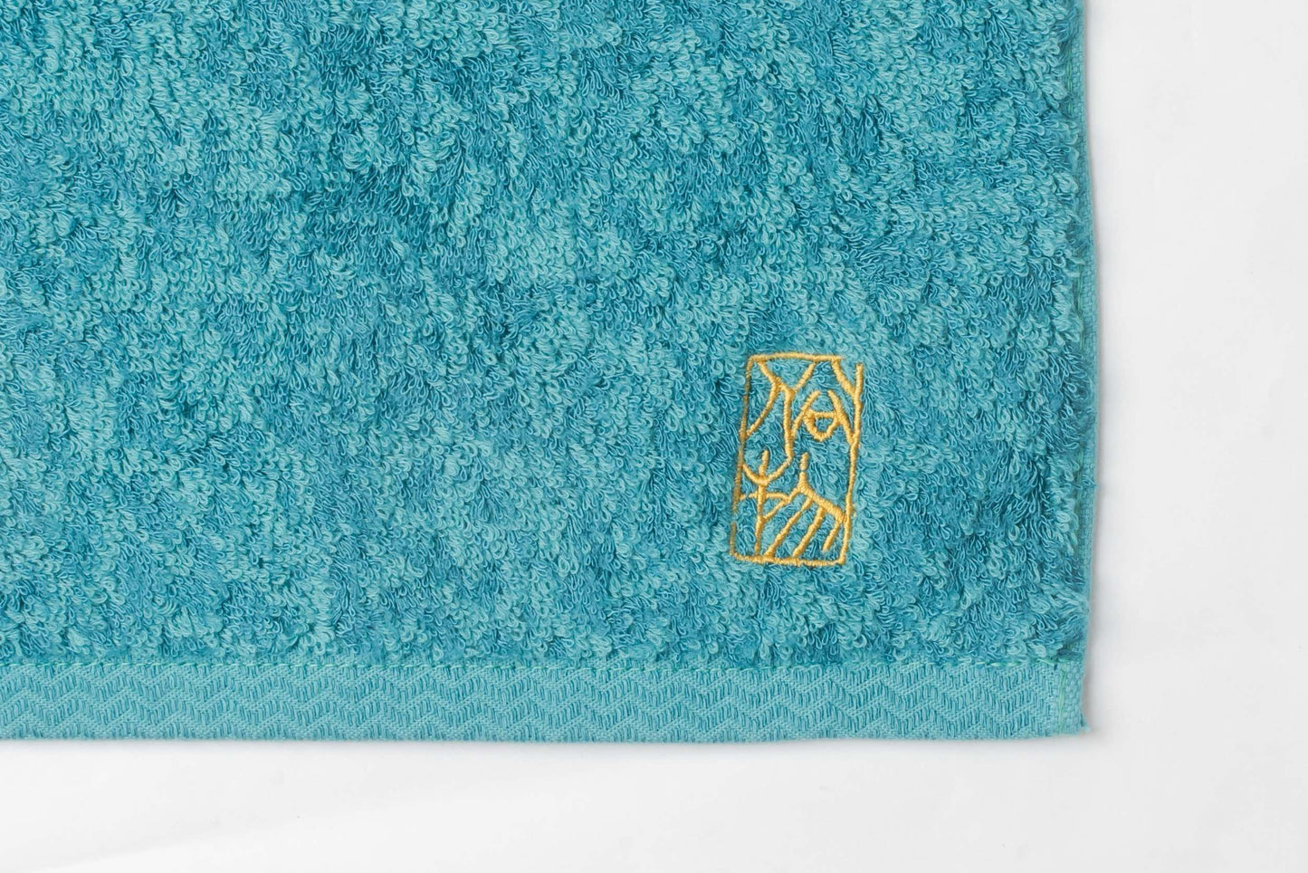 「俗物」刺繍入りオーガニックタオル